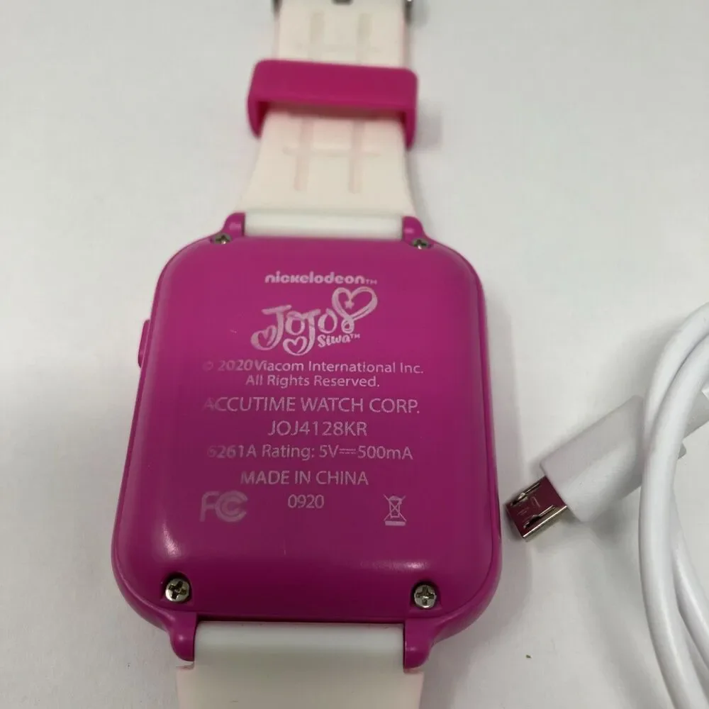 JoJo Siwa Touch Screen Camera Games Interactive Smart Watch WORKS